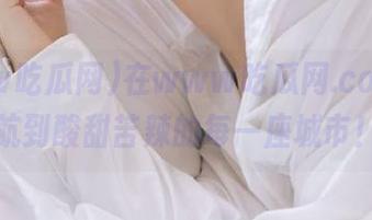 在www吃瓜网.com，导航到酸甜苦辣的每一座城市！